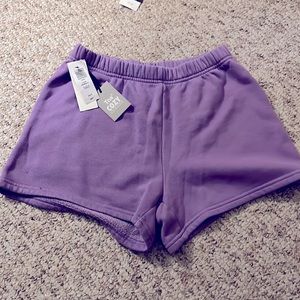 Artizia TNA Purple Sweat Shorts